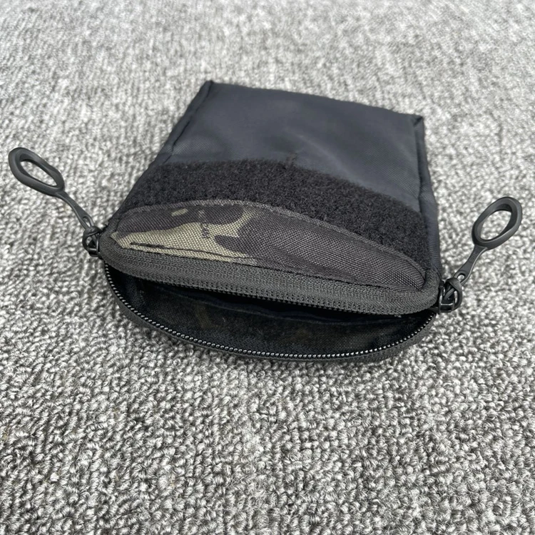 Outdoor Sports Tactical Chest Hanging Insert - Samll / Half Pocket Built-In Zipper Compartment Accessories
