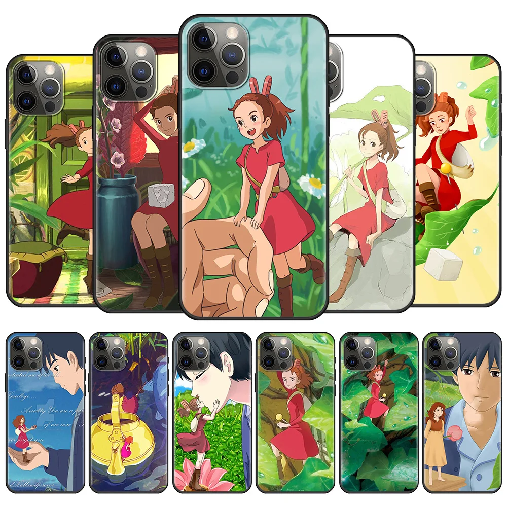 

Phone Case For iPhone 13 12 11 Pro Max 12 13 Mini X XS XR 6 6S 7 8 Plus 5 5S SE Silicone Fundas Japan Anime Loan girl