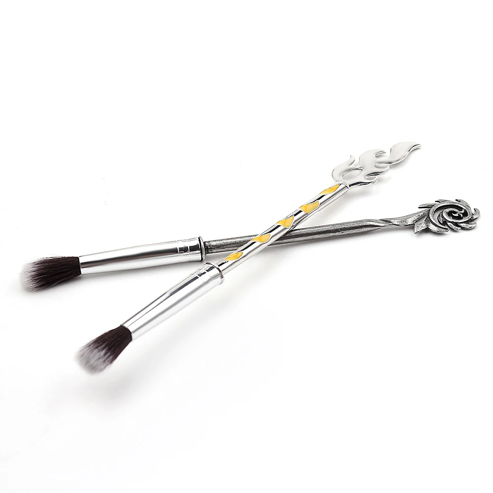 1 шт. многофункциональные кисти для макияжа Дракон пламя|Аппликатор теней век| |