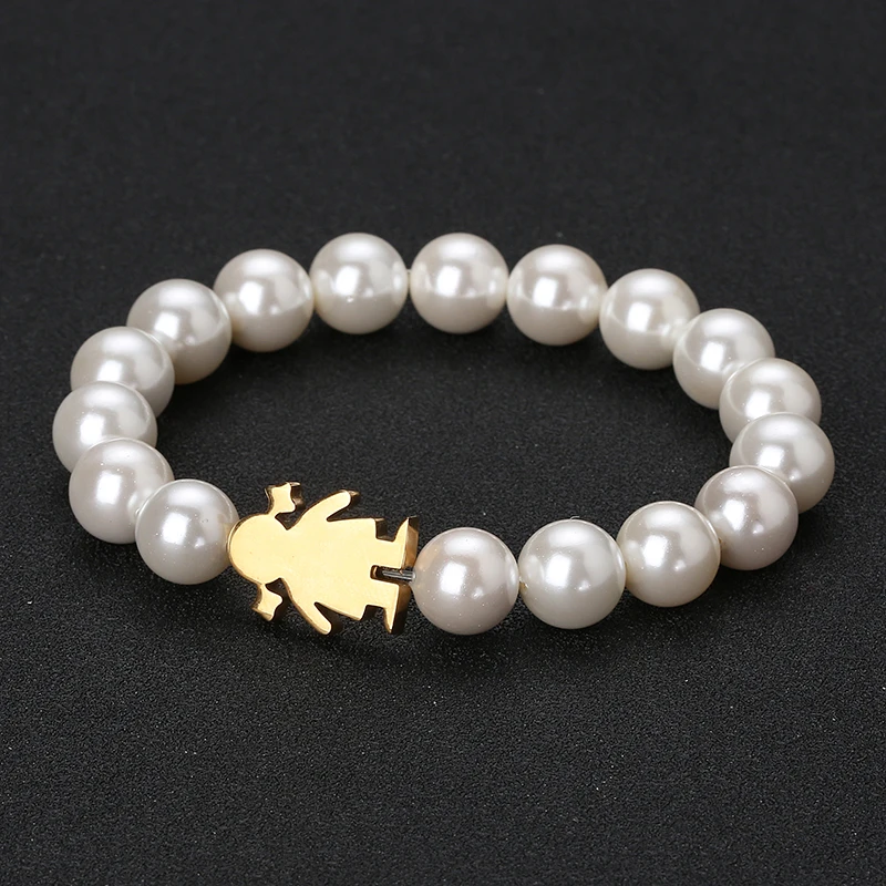 Бесплатная гравировка пользовательское имя натурального пресноводного жемчуга