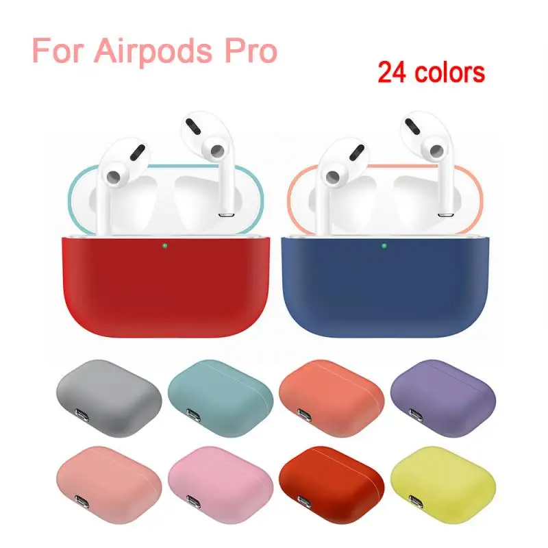 Силиконовый чехол для Apple Airpods Pro наклейка с Bluetooth Airpod 3 Air Pods аксессуары