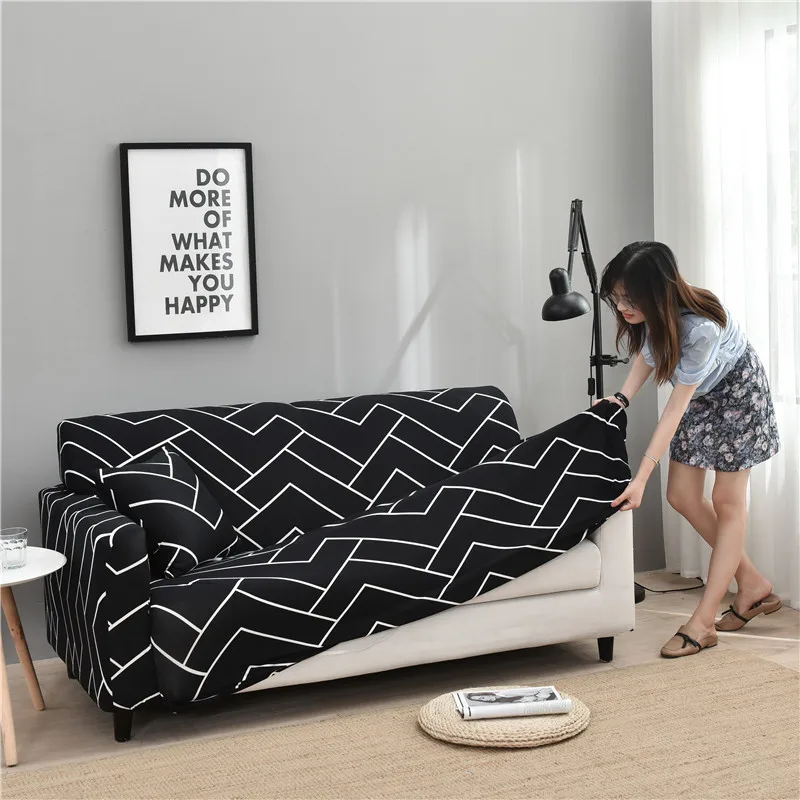 Эластичный диванных чехлов для Гостиная 1/2/3/4 местный стрейч крышка чехол кресла