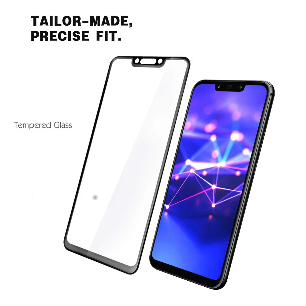 Защитное стекло закаленное для Huawei Mate 20 Lite P20 P30 P Smart Z Plus 2019 10 | Мобильные телефоны и