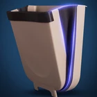 8л мусорные ведра кухонная корзина для мусора Складная настенная Автомобильная большая емкость мусорное ведро кухонная ванная комната туалет чистящие инструменты