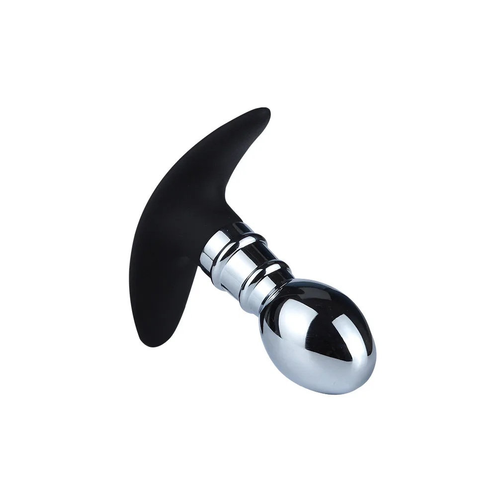 Уличное нижнее белье Металлические анальные бусины большая Анальная пробка