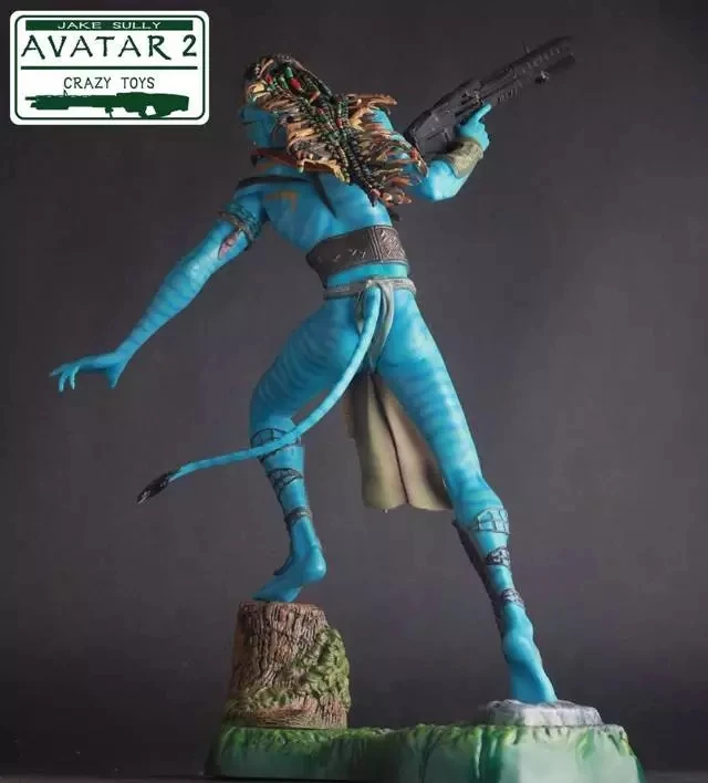 Сумасшедшие игрушки 1:6 Аватар 2 Нейтири и Джейк Салли статуя ПВХ фигурка модель 50