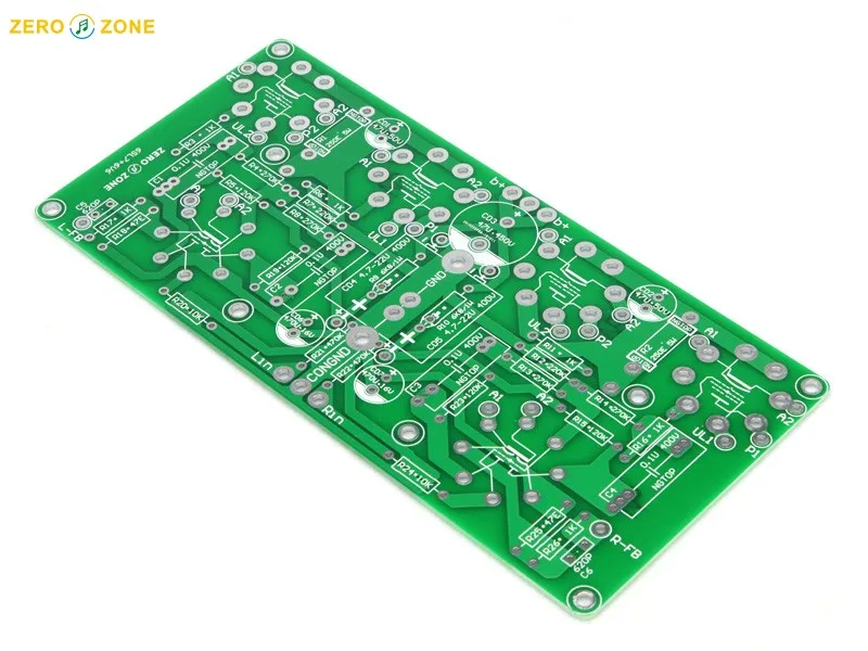 ZEROZONE ультра линейный двухтактный Тип 6SL7 + 6V6 трубка усилитель мощности PCB (12