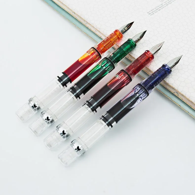 

piston High capacity fashion new style Lightweight gift Fountain Pens