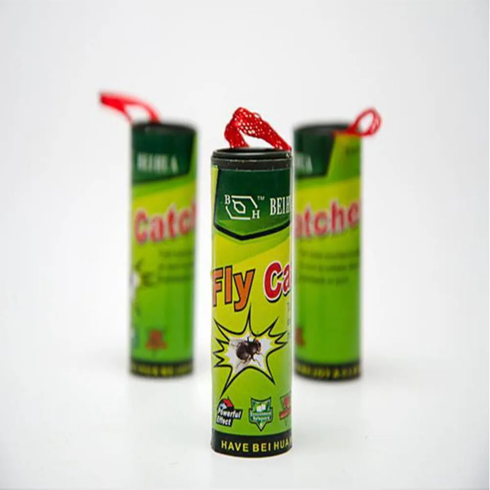 Горячая продажа 4 рулона/упаковка Летающая липкая бумажная полоса Mosquitos убийца