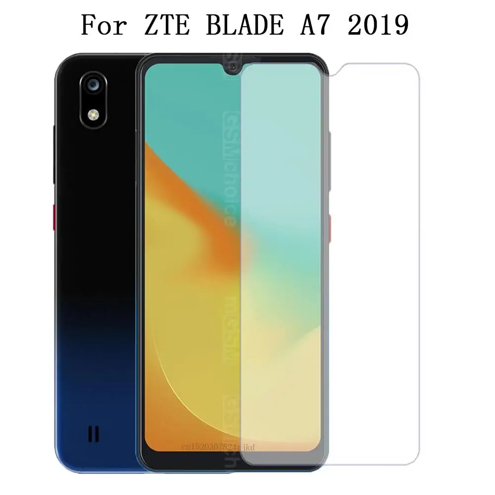 ZTE BLADE A7 Закаленное стекло для zte BLADE V10 VITA A7 L8 A3 A5 Helio P60 Z557 A622 защита экрана 9H ультратонкая защитная пленка на переднюю панель - Цвет: ZTE BLADE A7