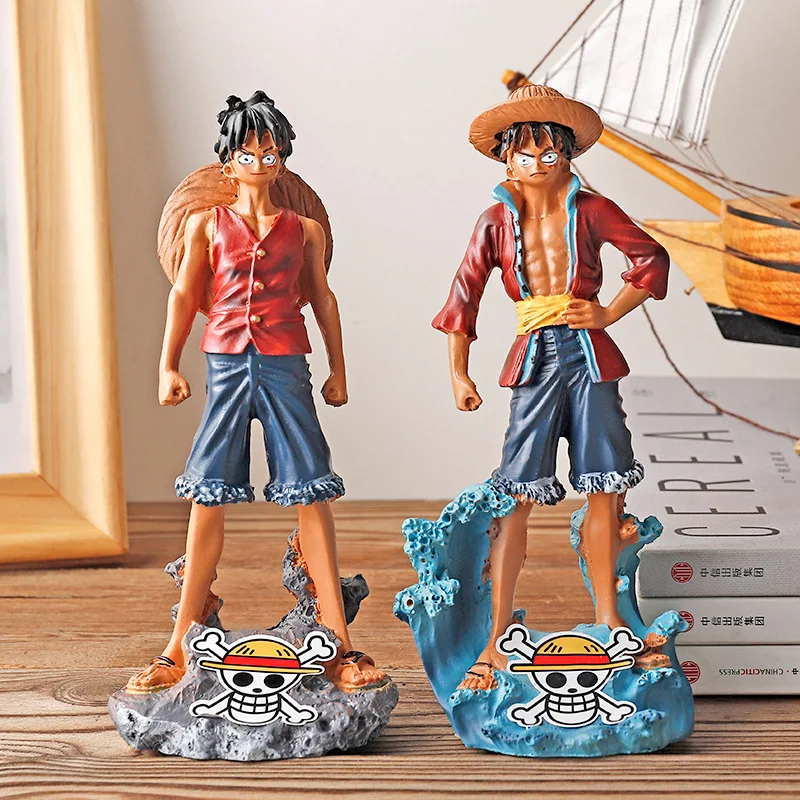 

One Piece Monkey D. Luffy Model Decoration Birthday Gift Creative Gift Synthetic Resin Home Student Gift Anime Peripheral Zakka