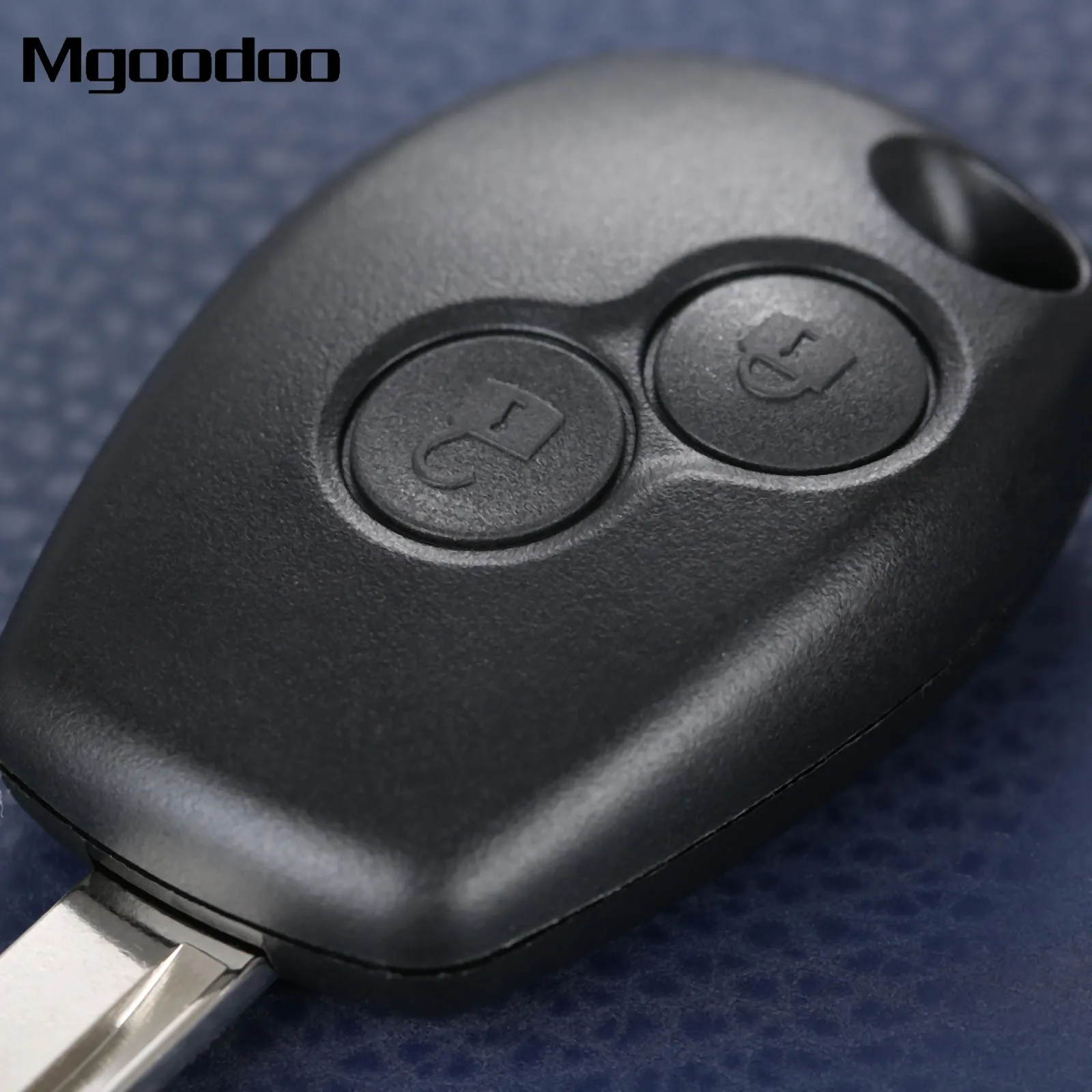 Mgoodoo 2 Buttons Car Key Shell Remote Fob Cover Case For Renault Clio DACIA Logan Sandero Uncut Blade Replacement | Автомобили и