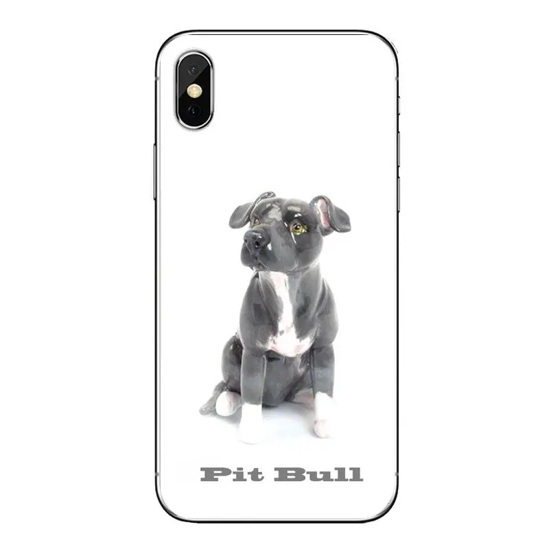 Питбуль собака питбуль с принтом Щенок телефон Обложка для Huawei G7 G8 P7 P8 P9 Lite Honor 4C 5X