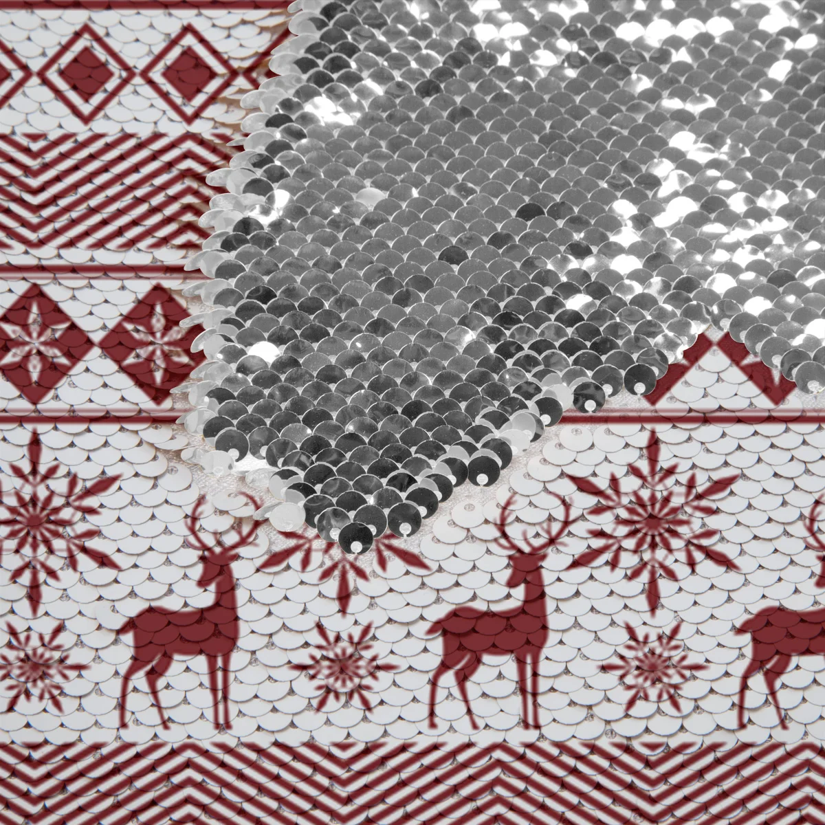 Снеговик елка Рождественская тема Волшебная наволочка блестки бросок для дома