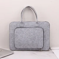 fashion portable felt bag laptop bag for 11 6 13 3 15 6 17 3 inch computer bag for macbook pro 13 case xiaomi samsung hp handbag