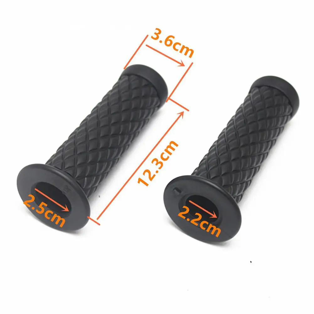 1 пара универсальные 22 мм мотоциклетные рукоятки набор Ретро резиновая ручка