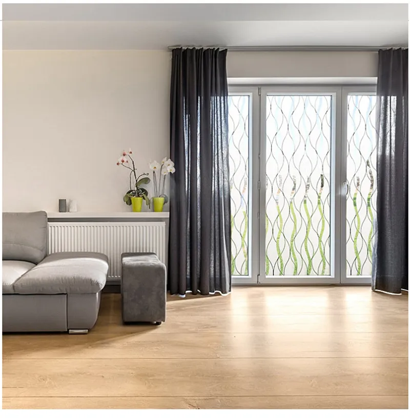 Защитная пленка для окон YaJing матовое клеящееся покрытие не стеклянных дверей