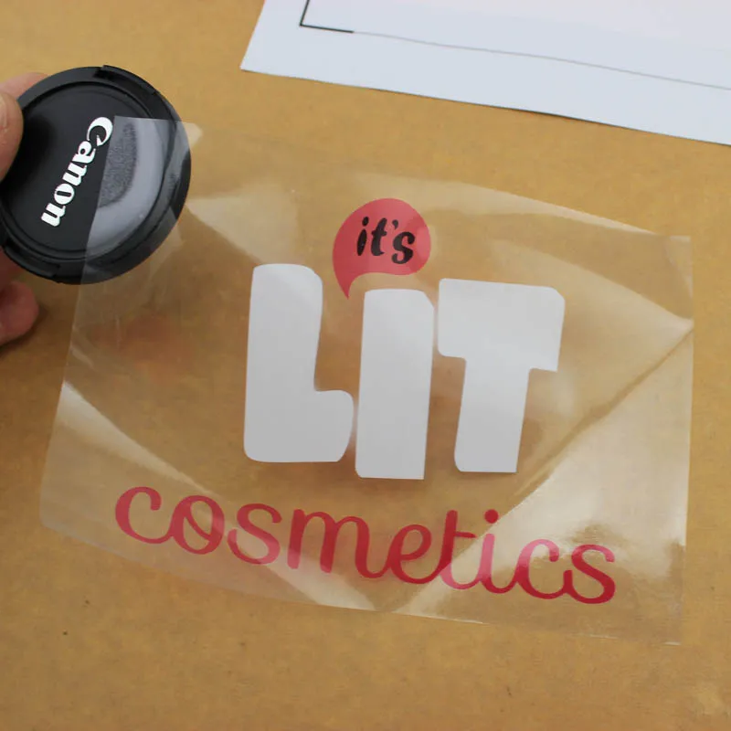 

Factory direct supply brand name logo sticker , plastic brand logo sticker , custom logo stickers