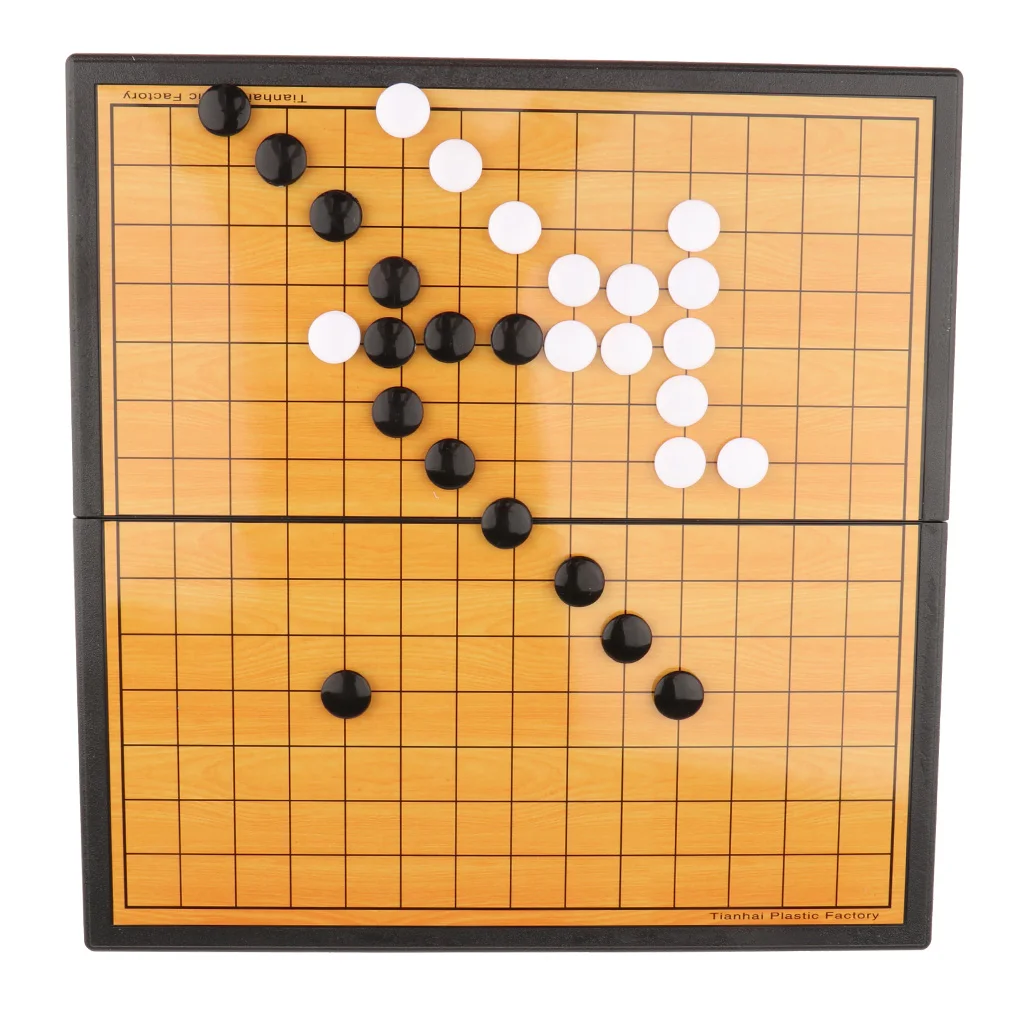 Детский игровой портативный складной магнитный Игровой Набор для игры в