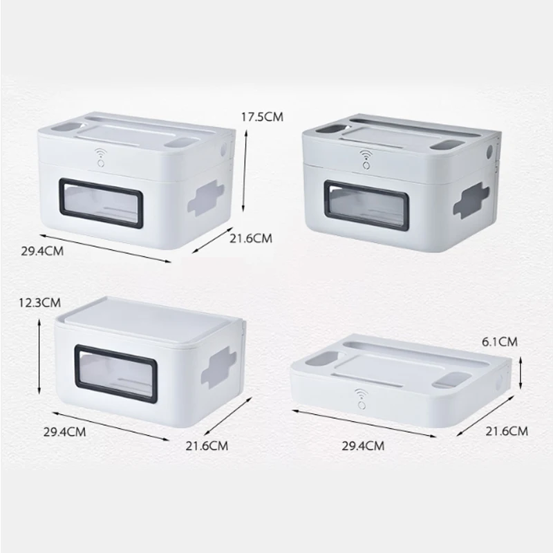 1 шт. коробка для хранения беспроводного Wi Fi маршрутизатора отдельная настенная