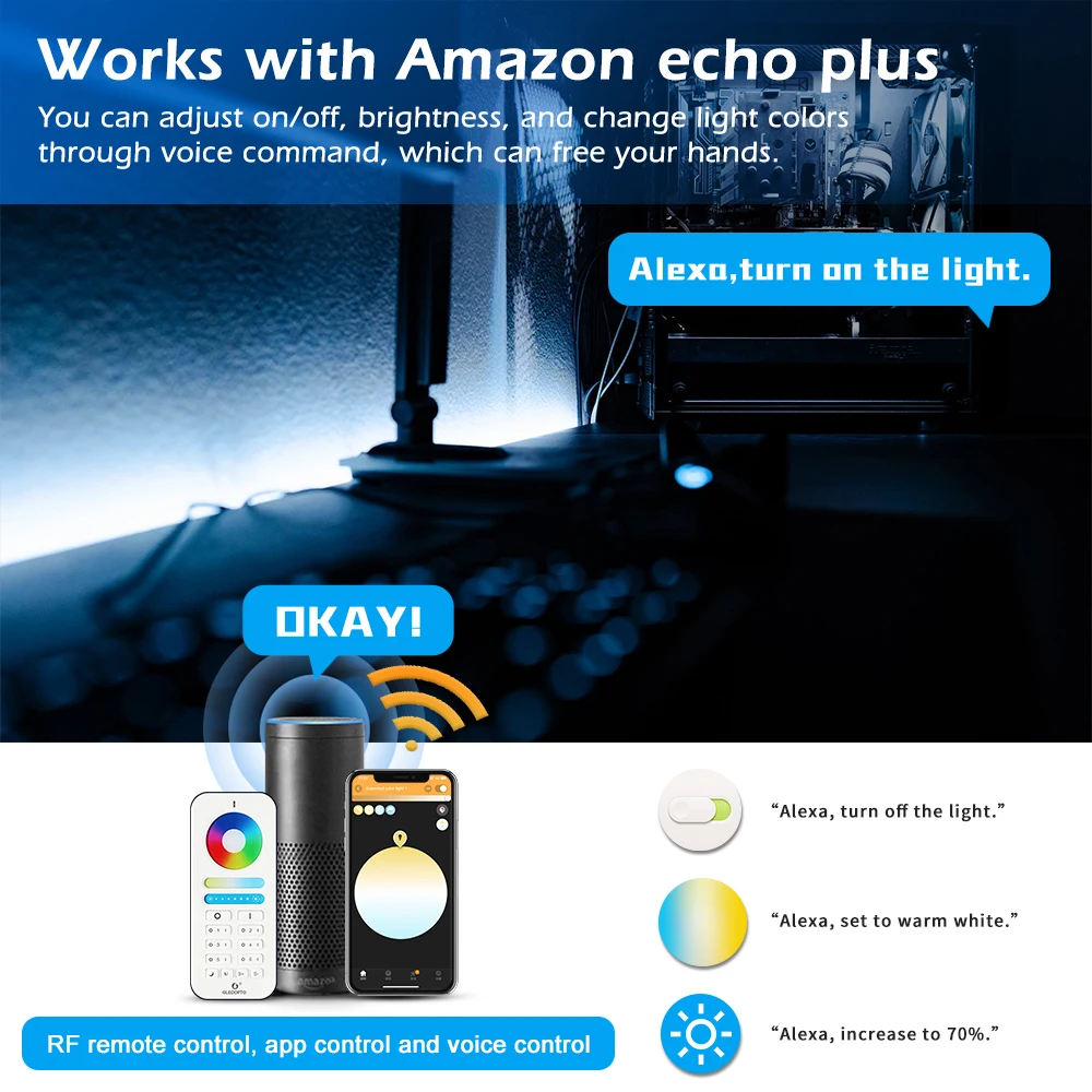 Пульт дистанционного управления Zigbee 3 0 Pro 12 В 24 36 48 54 в теплый белый/холодный белый