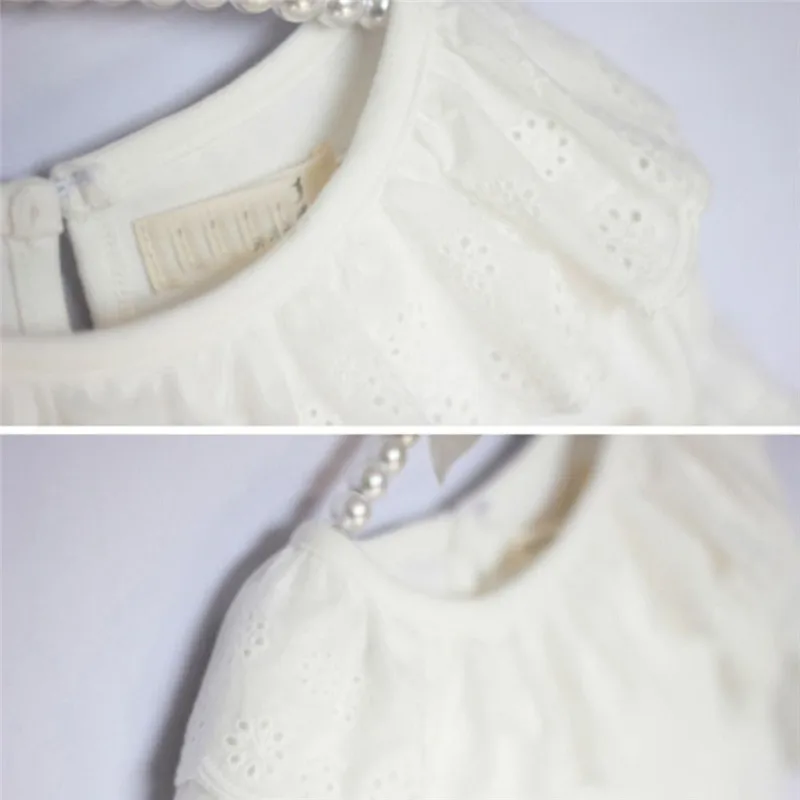 Бесплатная доставка Одежда для новорожденных девочек Кружевное боди с коротким