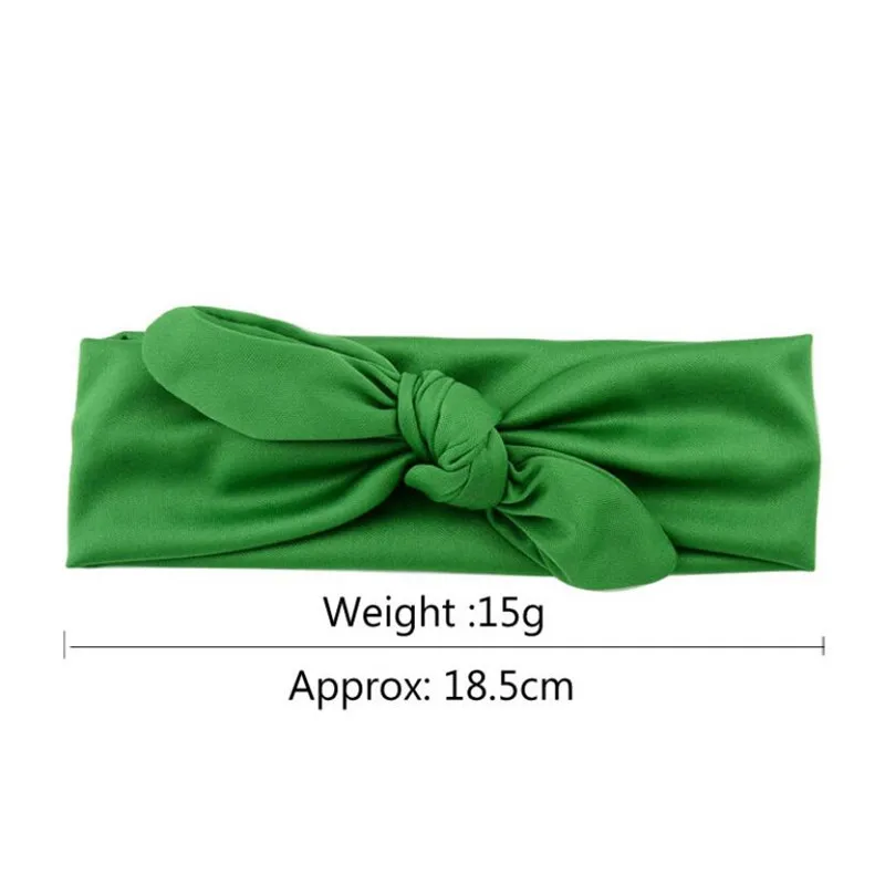 Детская повязка на голову бант для девочек ободки с кроличьими ушками Turban Knot