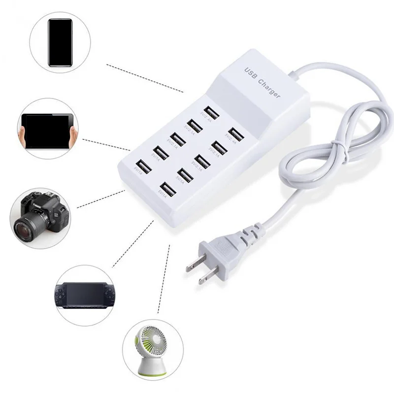 USB Зарядное устройство с быстрой зарядки автоматическое определение Технология