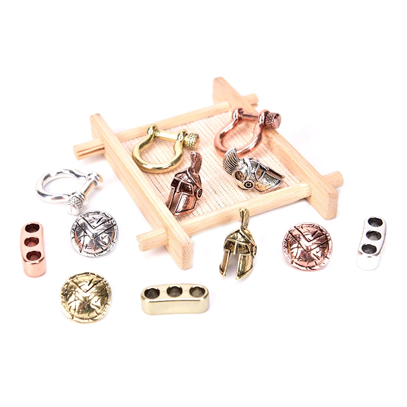 Зонтик веревка Бусины Металлические Подвески для DIY Подвеска Пряжка зонта RopeLanyards