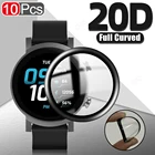 10 шт. 20D изогнутая Защитная пленка с полным покрытием для часов Ticwatch E3 Smartwatch Защита экрана для часов Tic E3 (не стекло)
