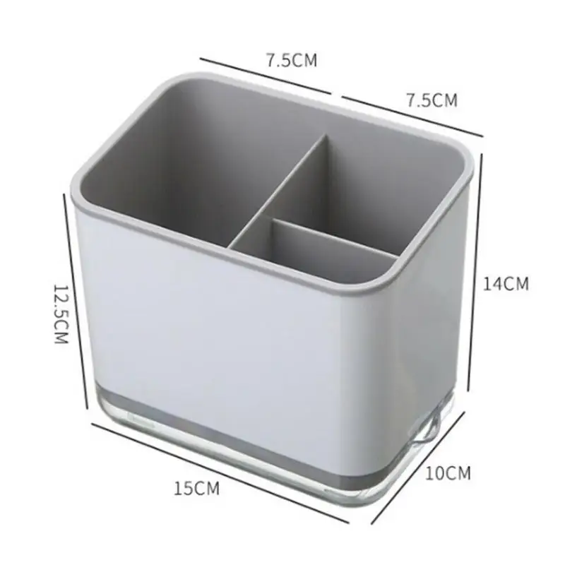 

2020 Chopsticks Cage Kitchen Drainage Mold-proof Tableware Storage Spoon Wall-mounted Holder Rice Tube T4J0