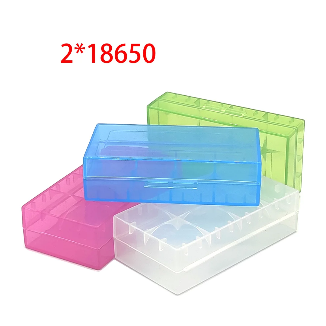 2*18650 Коробка для хранения аккумуляторов 18650 чехол 2x18650 держатель аккумулятора