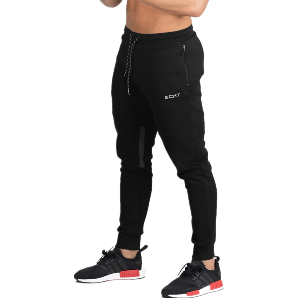 Уличные Мужские штаны для фитнеса, повседневные тренировочные брюки для бега, мужские джоггеры, тренировочные брюки-карандаш на осень и зим... от AliExpress WW