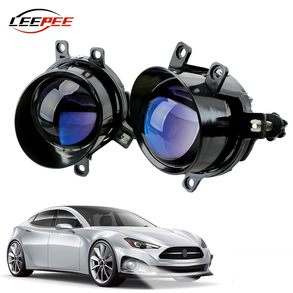 H11 Автомобильные противотуманные фары Проекционные линзы Биксеноновые лампы