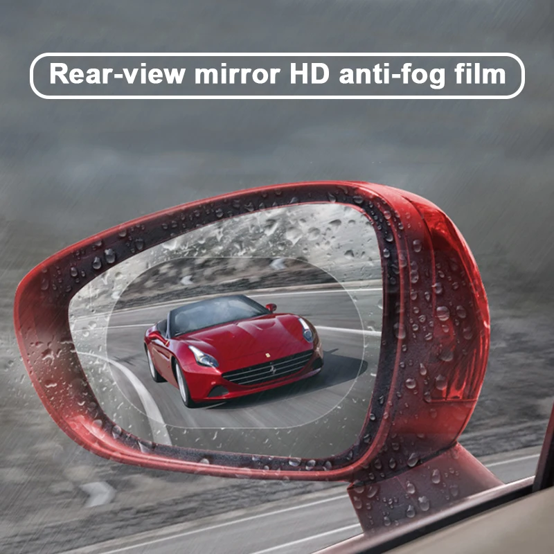 2 шт. Автомобильная непромокаемая пленка для зеркала заднего вида защита от дождя