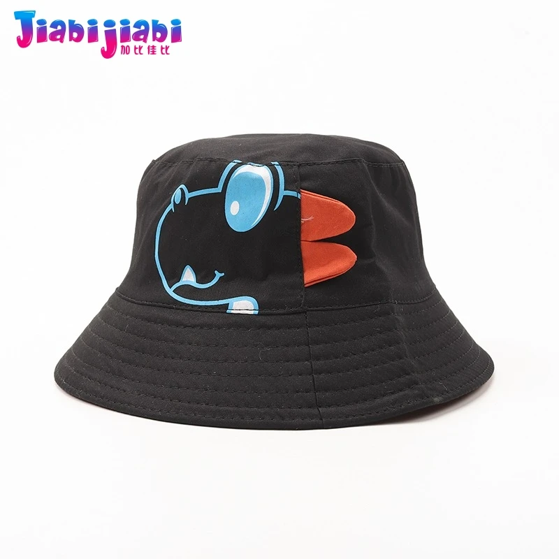 Детская Панама новая весенне-летняя шапка для девочек с рисунком динозавра из