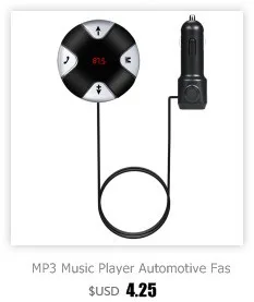 Автомобильный MP3 музыкальный плеер Bluetooth беспроводной fm-передатчик MP3-плеер Handsfree автомобильный комплект USB TF SD Пульт дистанционного управления