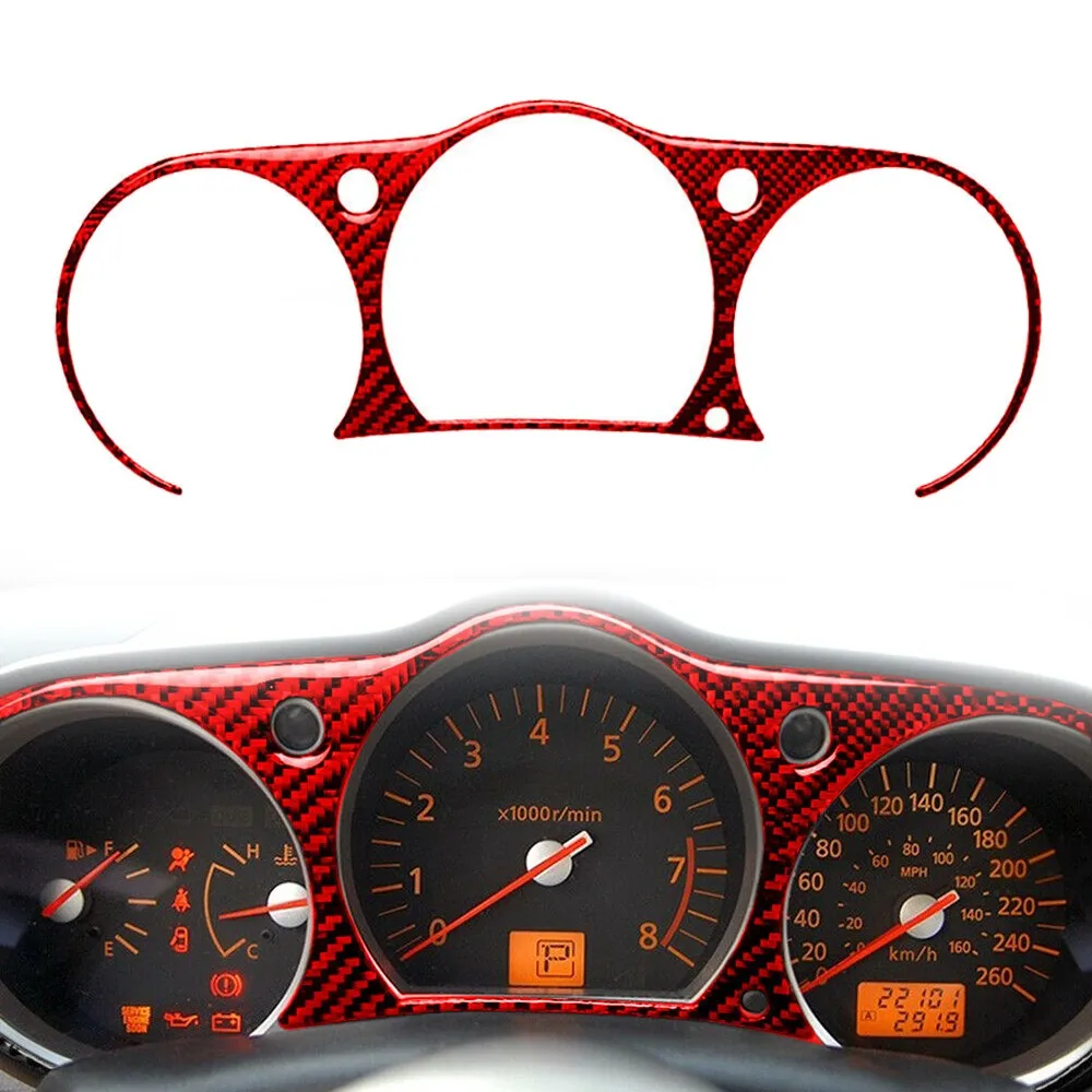 

1 Pcs Instrument Cluster Panel Cover Carbon Fiber Interior Parts Sticker New