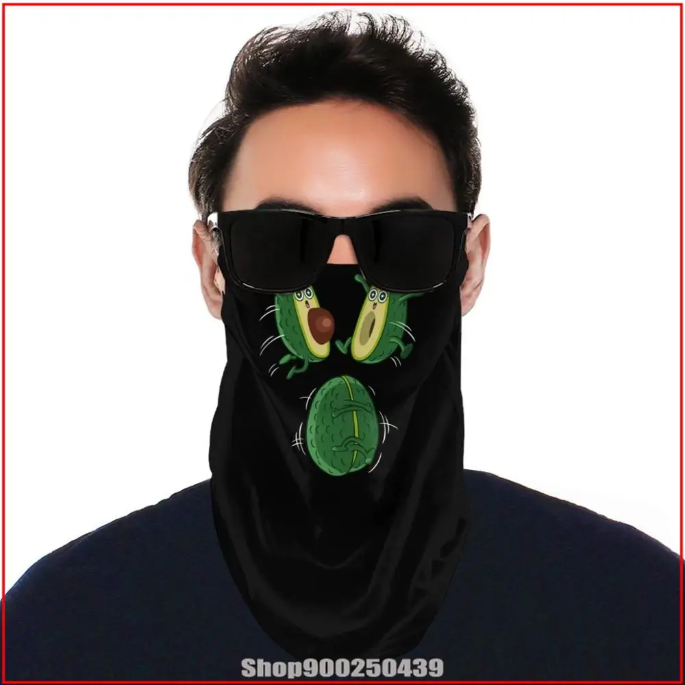 Avocado Fusion bandanas bandana scarf DIY adult washable mask at walmart target neck gaiter pattern hair accessories Headband |