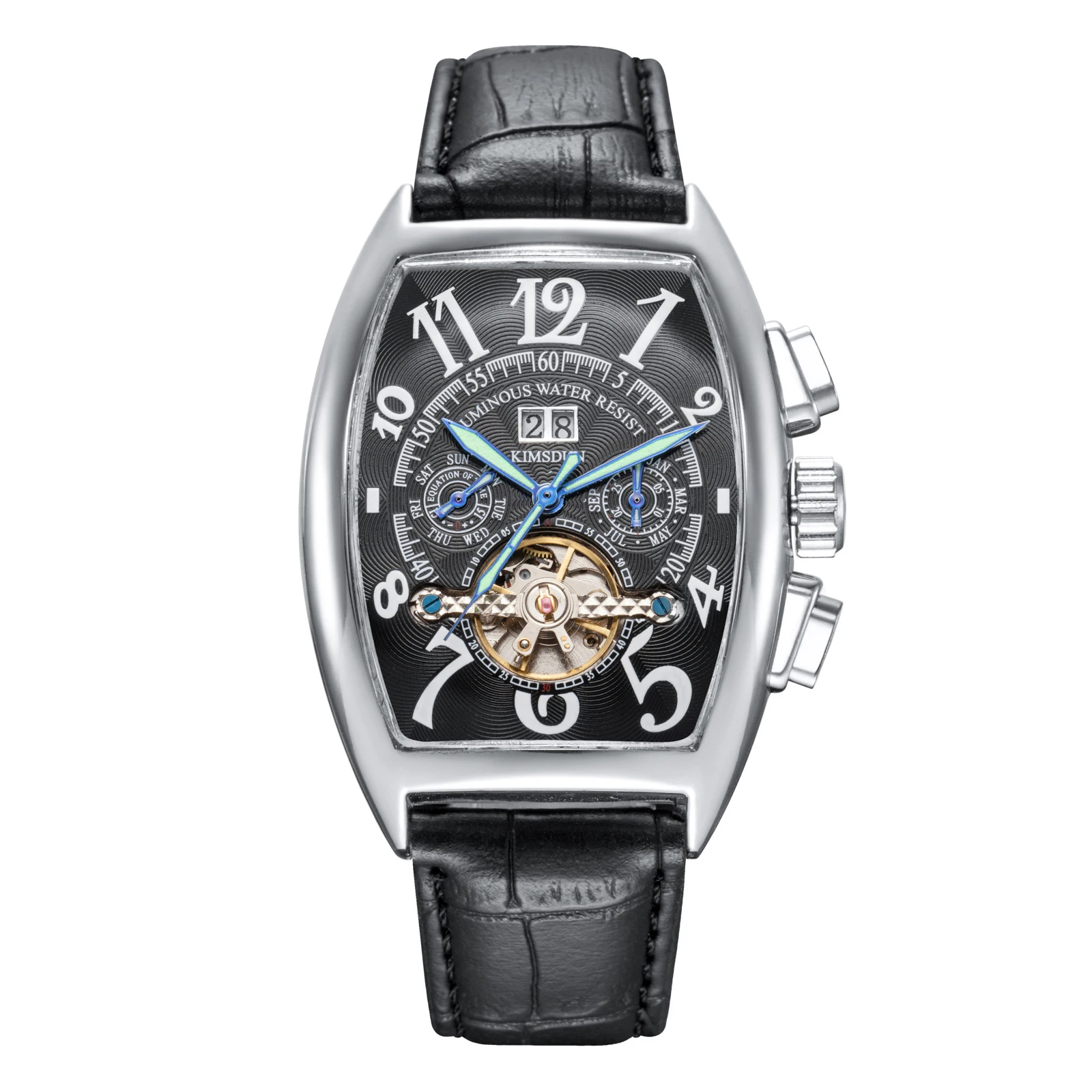 FM003 Швейцарские часы мужские люксовый бренд casablanca tourbillon автоматические механические часы светящиеся деловые мужские часы Montres Homme - Цвет: FM003