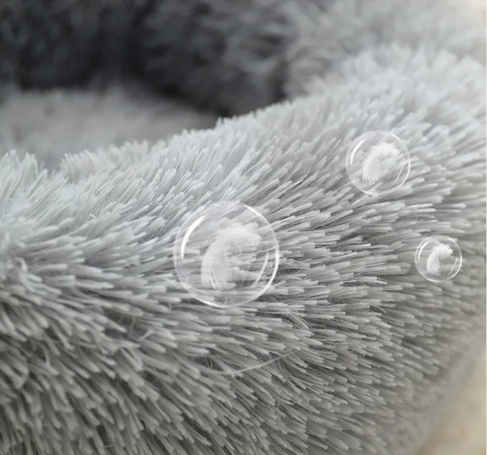 Кровать для собаки кровать кошки мягкая плюшевая поверхность диван в форме