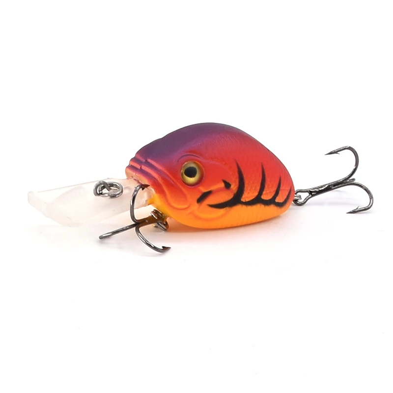 MAKEBASS Small Crank bait FishingLures Fishing Wobbler Lifelike Swimbait Artificial Hardbait Fishing Tackle.