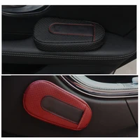 leather universal auto leg cushion knee pad car door arm pad for all car car accessories vehicle protective car styling