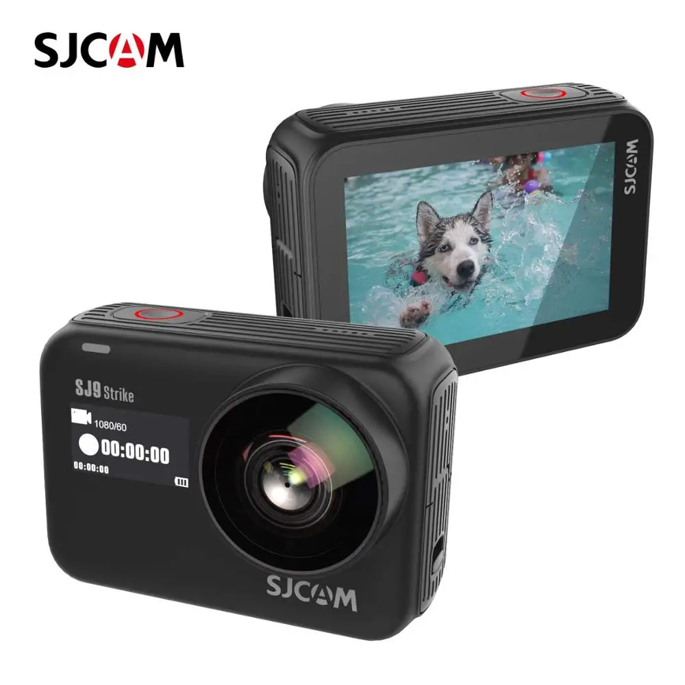 SJCAM SJ9 Series SJ9 Strike Action Camera GYRO Waterproof 4K Remote Sports Video Camera Live Streaming 2.4G Wireless Charging