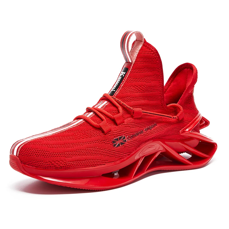 

Blade Sneakers For Men Breathable Running Shoes High Quality Antiskid Damping Sports Shoes Flying Mesh Jogging Shoes Zapatillas