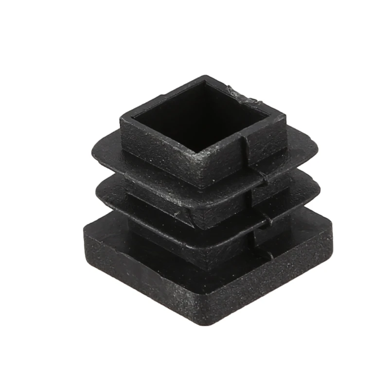 Модные 12 шт. 15 мм x 15mm пластиковые квадратные крышки трубы вставки концевые