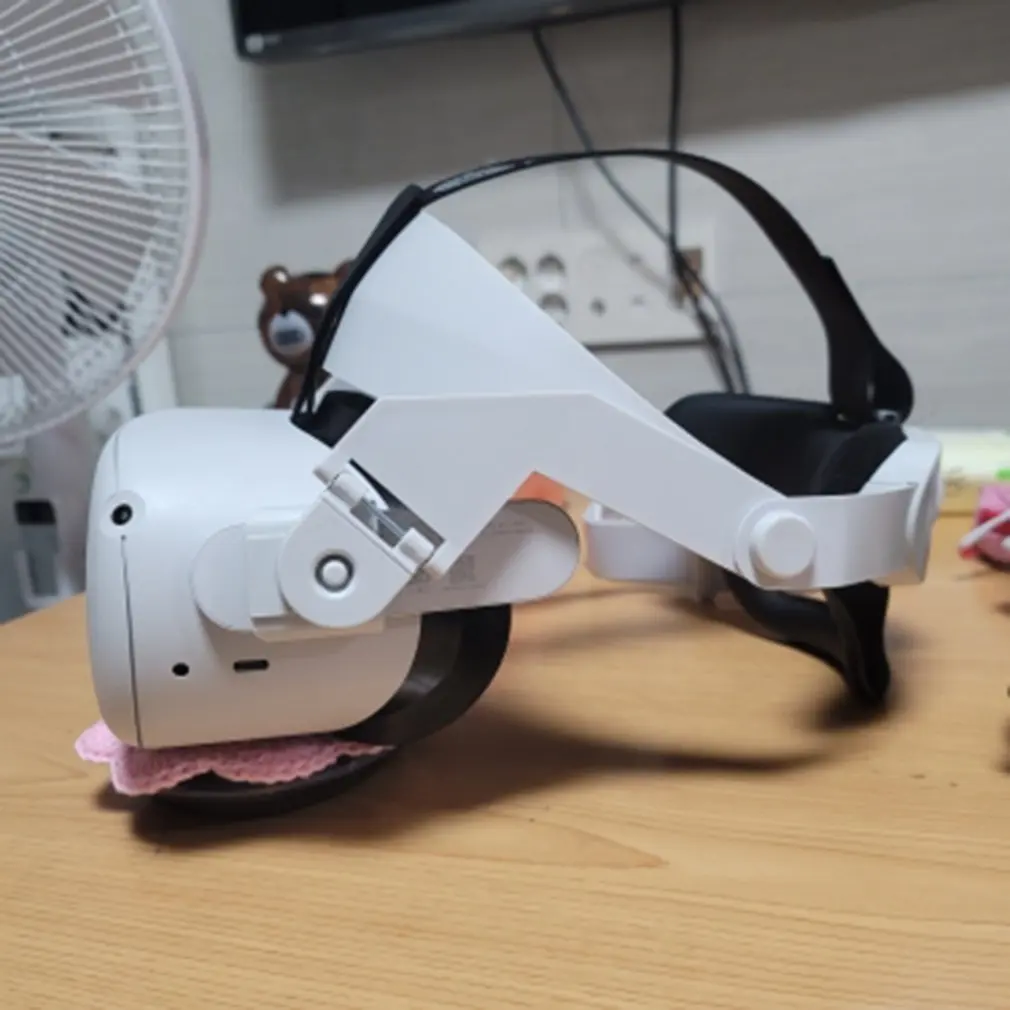 

Adjustable For Oculus Quest 2 for Oculus Quest 2 Elite Strap 100% Fit Head Comfortable VR Headset Accessories
