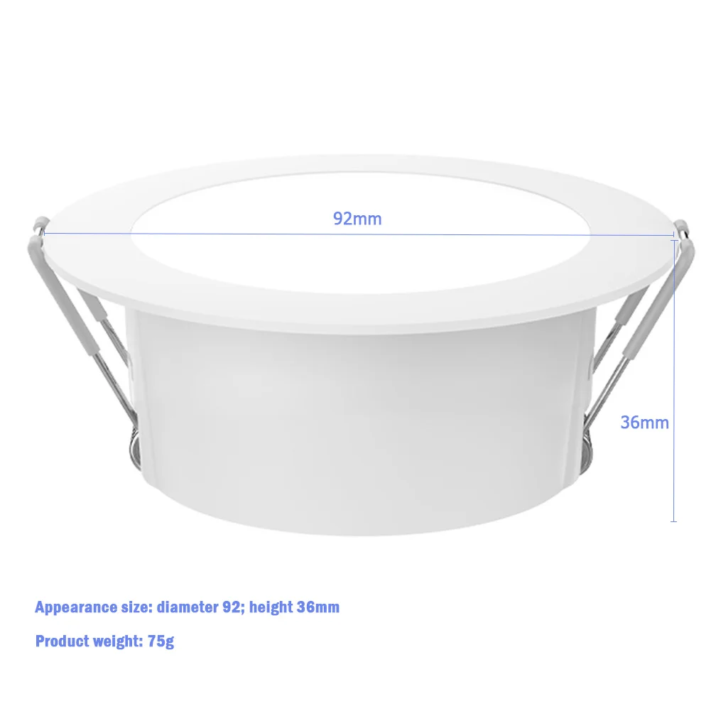 

Xiaomi Mijia AC Smart LED Downlight Brightness Adjustable Bluetooth Recessed Light Round Ceiling Lamp for Home Indoor Lighting
