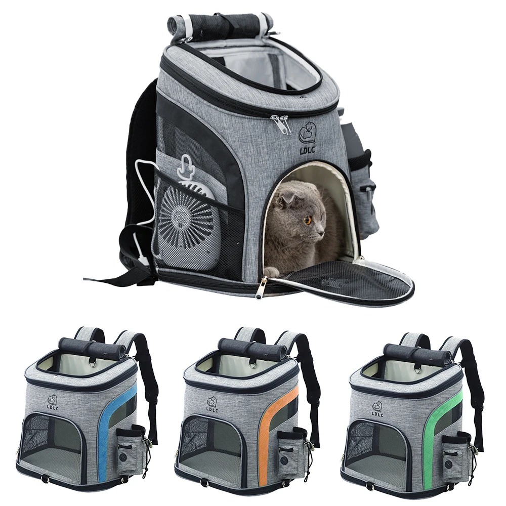 Вместительная сумка для переноски собак и кошек дышащий рюкзак портативный