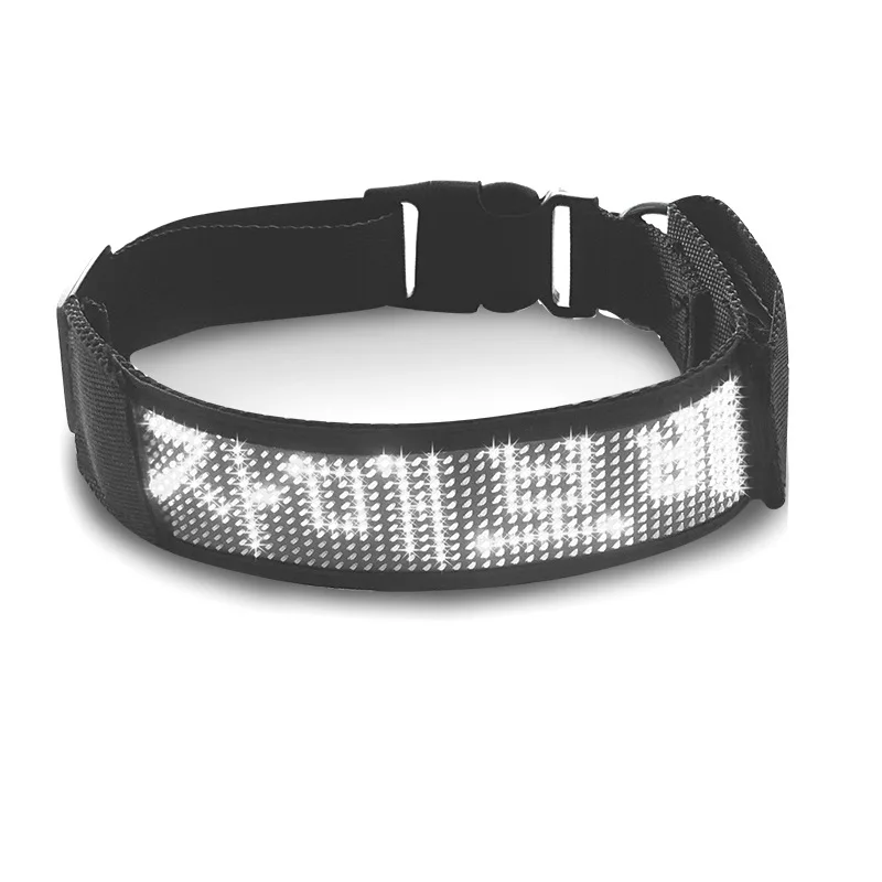 Collar antip&eacute;rdida con pantalla LED para perros y gatos, accesorio con Bluetooth, env&iacute;o gratuito-4